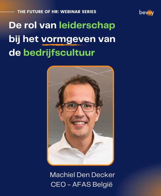 Machiel den Decker - CEO AFAS Belgie